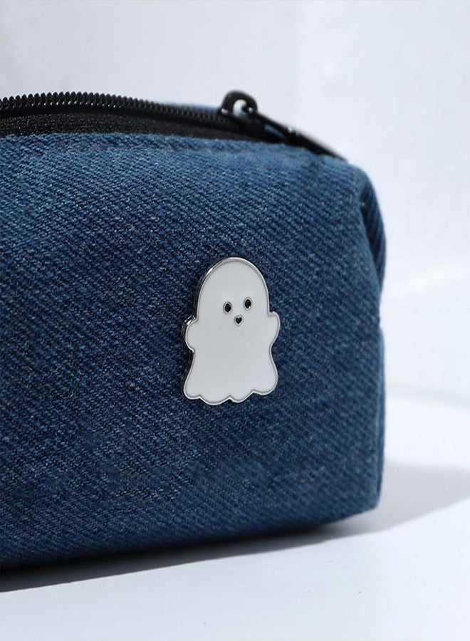 FORUBUS Super Cute Small White Ghost Brooch Pin - Spooky Halloween Decoration for Bag, Lapel, Costume-white - Image 4